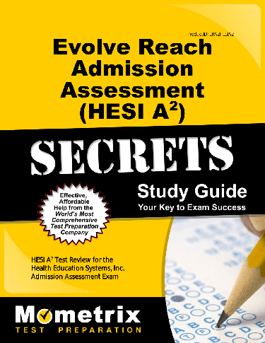 Cover image for Evolve Reach Admission Assessment (HESI A2) Secrets Study Guide