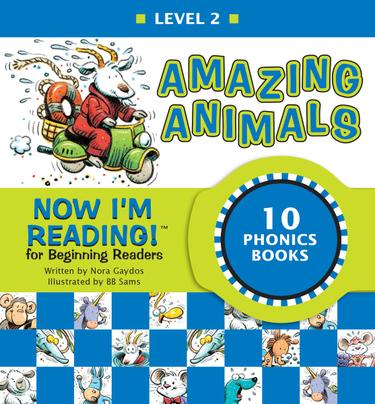 Cover image for Now I'm Reading! Level 2: Amazing Animals