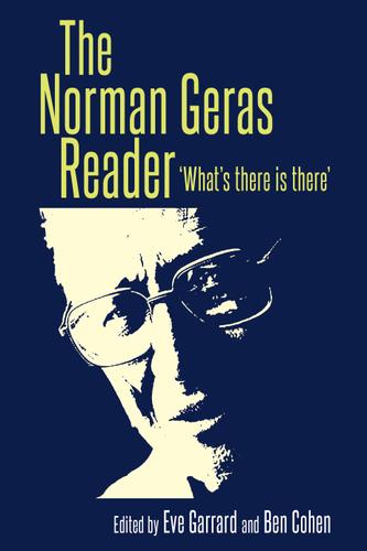 Cover image for The Norman Geras Reader