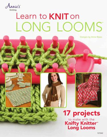 Cover image for Learn to Knit on Long Looms
