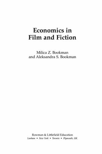 Cover image for Economics in Film and Fiction
