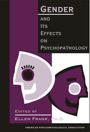 Cover image for Gender and Its Effects on Psychopathology