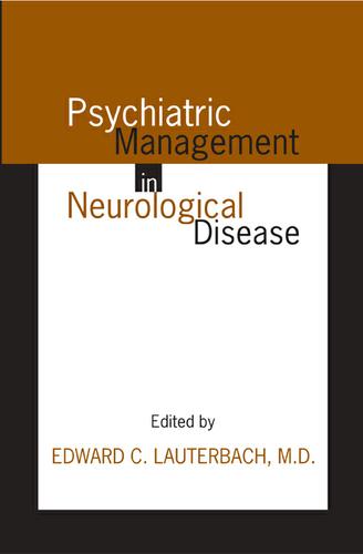 Cover image for Psychiatric Management in Neurological Disease