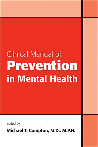 Clinical Manual of Prevention in Mental Health