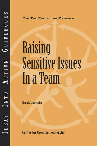 Cover image for Raising Sensitive Issues in a Team