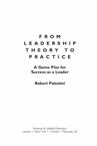 Cover image for From Leadership Theory to Practice