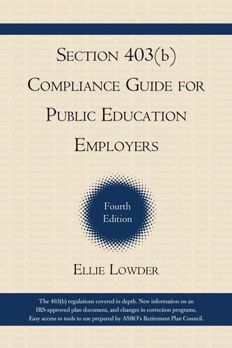 Cover image for Section 403(b) Compliance Guide for Public Education Employers