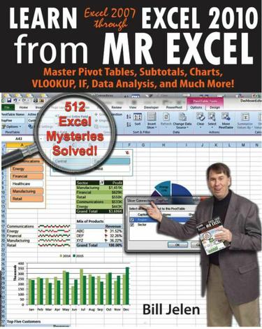 Learn Excel 2007 through Excel 2010 From MrExcel