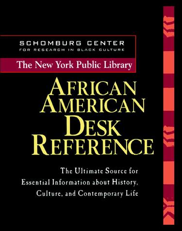 Cover image for The New York Public Library African American Desk Reference