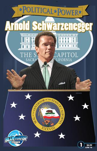 Cover image for Political Power: Arnold Schwarzenegger