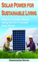 Solar Power for Sustainable Living