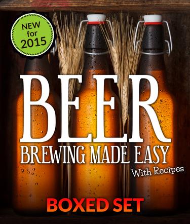Cover image for Beer Brewing Made Easy With Recipes (Boxed Set): 3 Books In 1 Beer Brewing Guide With Easy Homeade Beer Brewing Recipes
