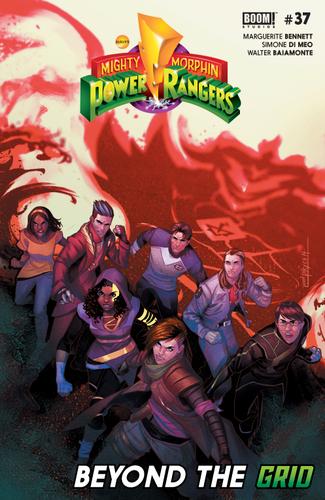 Cover image for Mighty Morphin Power Rangers #37