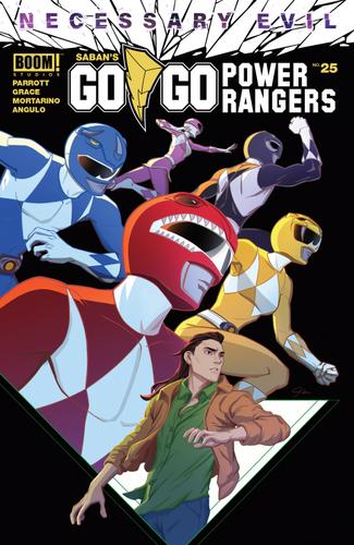 Cover image for Saban's Go Go Power Rangers #25