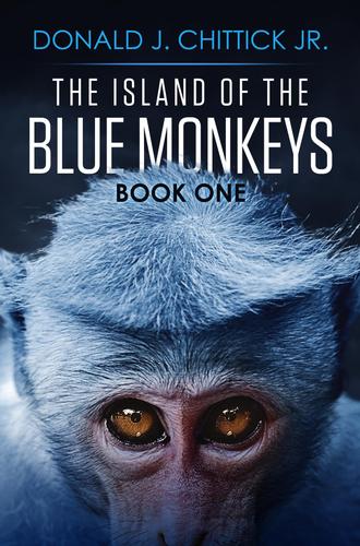 Cover image for The Island Of The Blue Monkeys