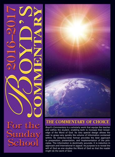 Cover image for Boyds Commentary for the Sunday School