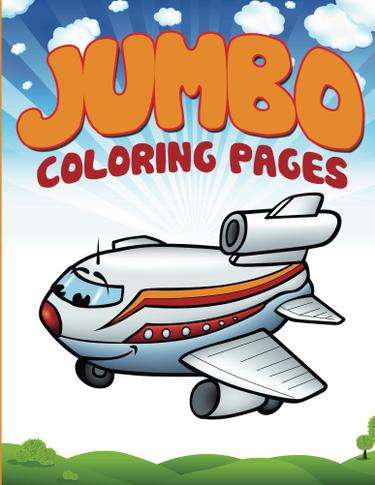 Cover image for Jumbo Coloring Pages