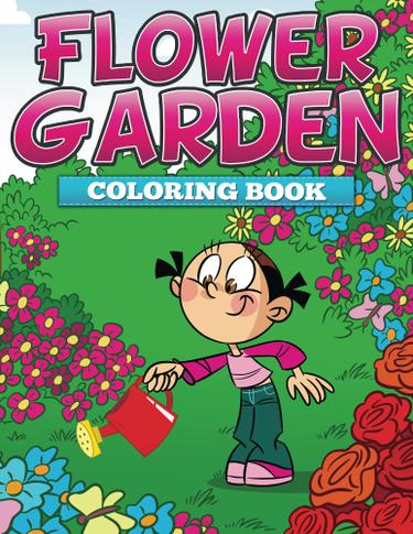 Cover image for Flower Garden Coloring Book
