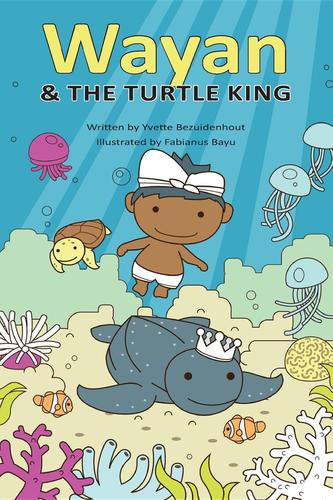 Cover image for Wayan and the Turtle King
