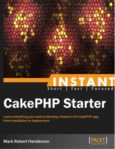 Instant CakePHP Starter