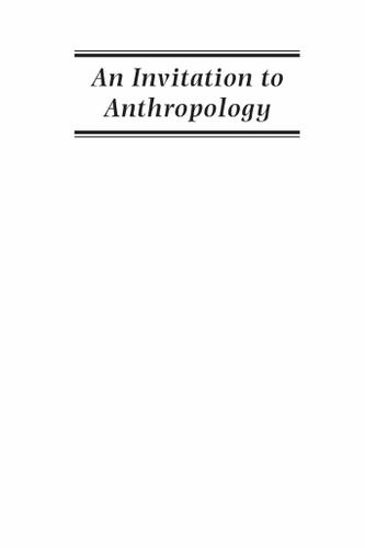 Cover image for An Invitation to Anthropology
