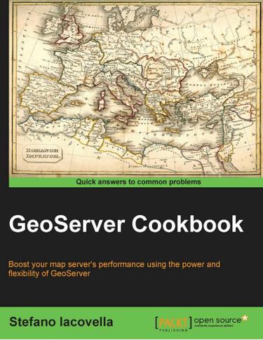 Cover image for GeoServer Cookbook