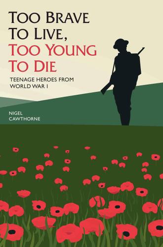 Cover image for Too Brave to Live, Too Young to Die - Teenage Heroes From WWI