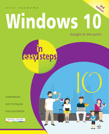 Cover image for Windows 10 in Easy Steps, 3rd edition