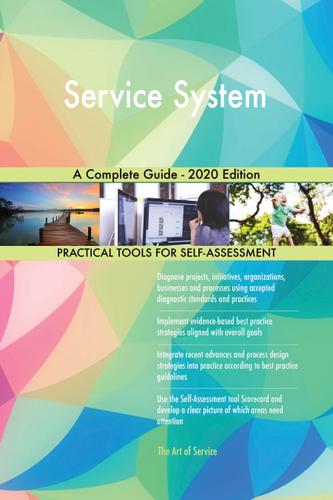 Cover image for Service System A Complete Guide - 2020 Edition