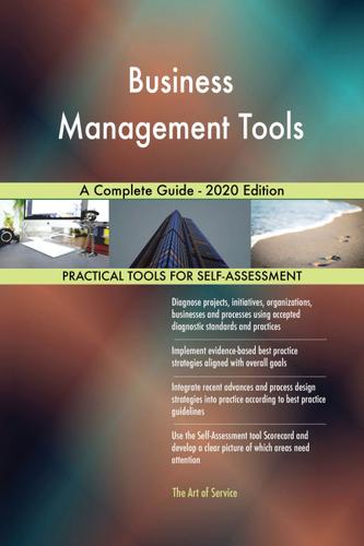 Cover image for Business Management Tools A Complete Guide - 2020 Edition