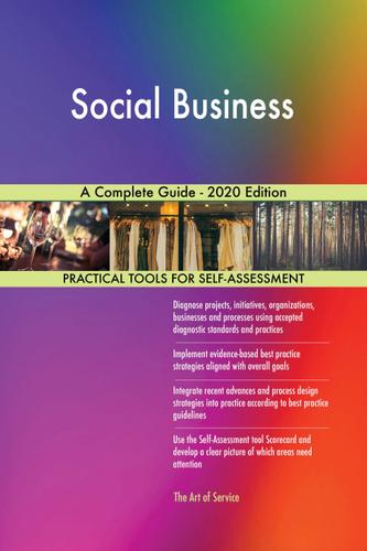 Cover image for Social Business A Complete Guide - 2020 Edition
