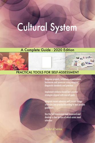 Cover image for Cultural System A Complete Guide - 2020 Edition