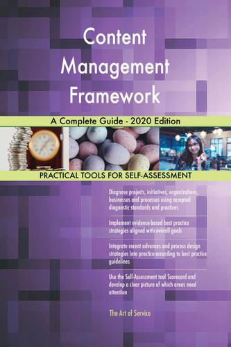 Cover image for Content Management Framework A Complete Guide - 2020 Edition