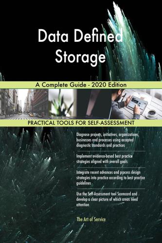 Cover image for Data Defined Storage A Complete Guide - 2020 Edition