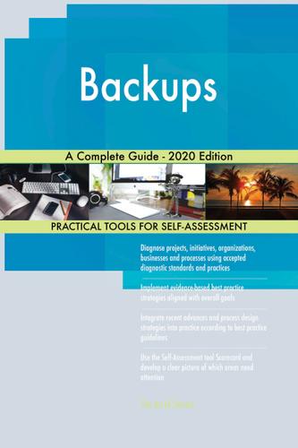 Cover image for Backups A Complete Guide - 2020 Edition