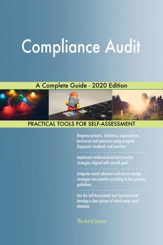 Cover image for Compliance Audit A Complete Guide - 2020 Edition