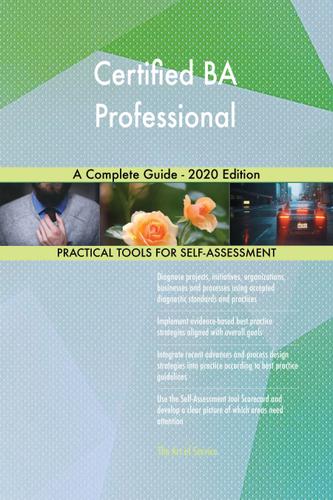 Cover image for Certified BA Professional A Complete Guide - 2020 Edition