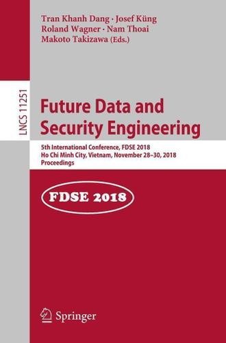 Cover image for Future Data and Security Engineering