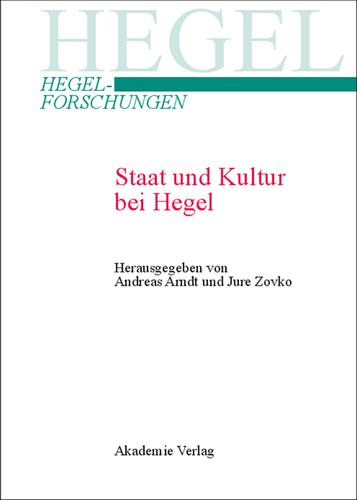 Cover image for Staat und Kultur bei Hegel