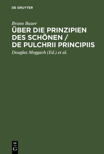 Cover image for Uber die Prinzipien des Schonen / De pulchrii principiis