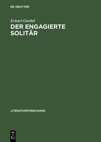Cover image for Der engagierte Solitar