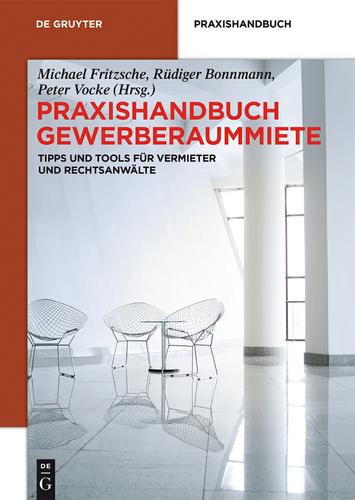 Cover image for Praxishandbuch Gewerberaummiete