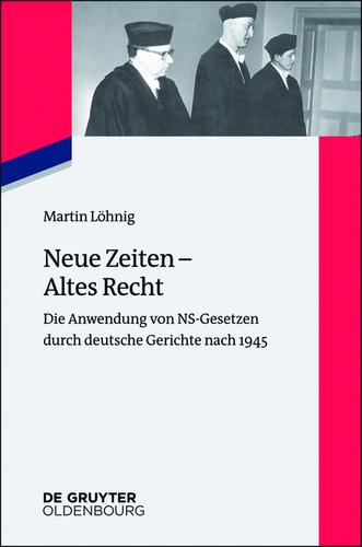 Cover image for Neue Zeiten  Altes Recht