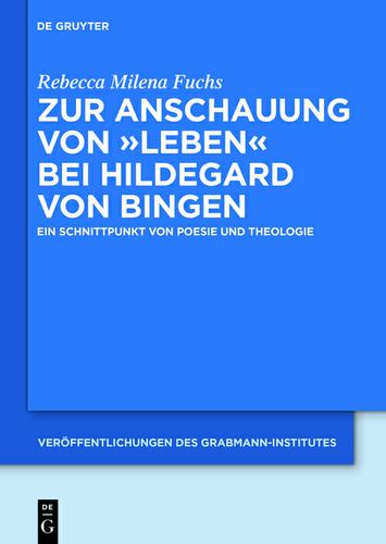 Cover image for Zur Anschauung von "Leben" bei Hildegard von Bingen