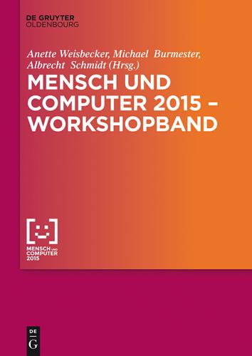 Cover image for Mensch und Computer 2015  Workshopband