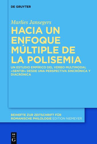Cover image for Hacia un enfoque multiple de la polisemia