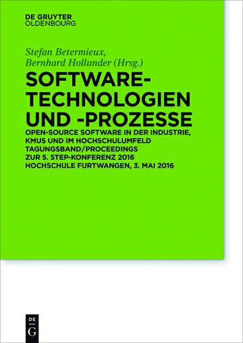 Cover image for Software-Technologien und Prozesse