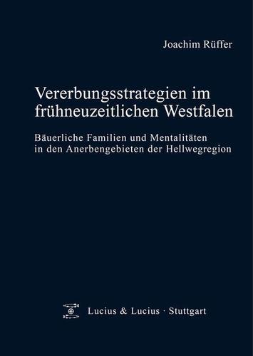 Cover image for Vererbungsstrategien im fruhneuzeitlichen Westfalen