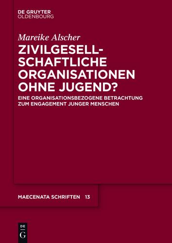 Cover image for Zivilgesellschaftliche Organisationen ohne Jugend?