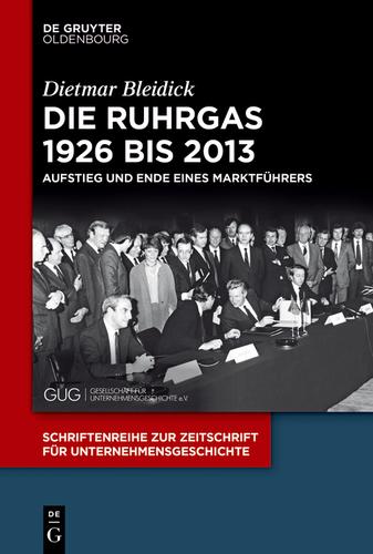 Cover image for Die Ruhrgas 1926 bis 2013